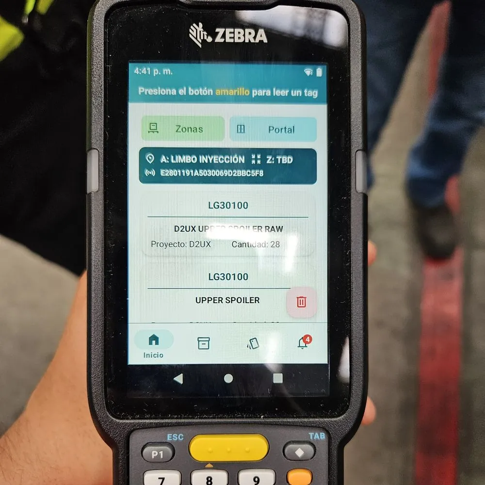 HandHeld - Aplicación de RFID